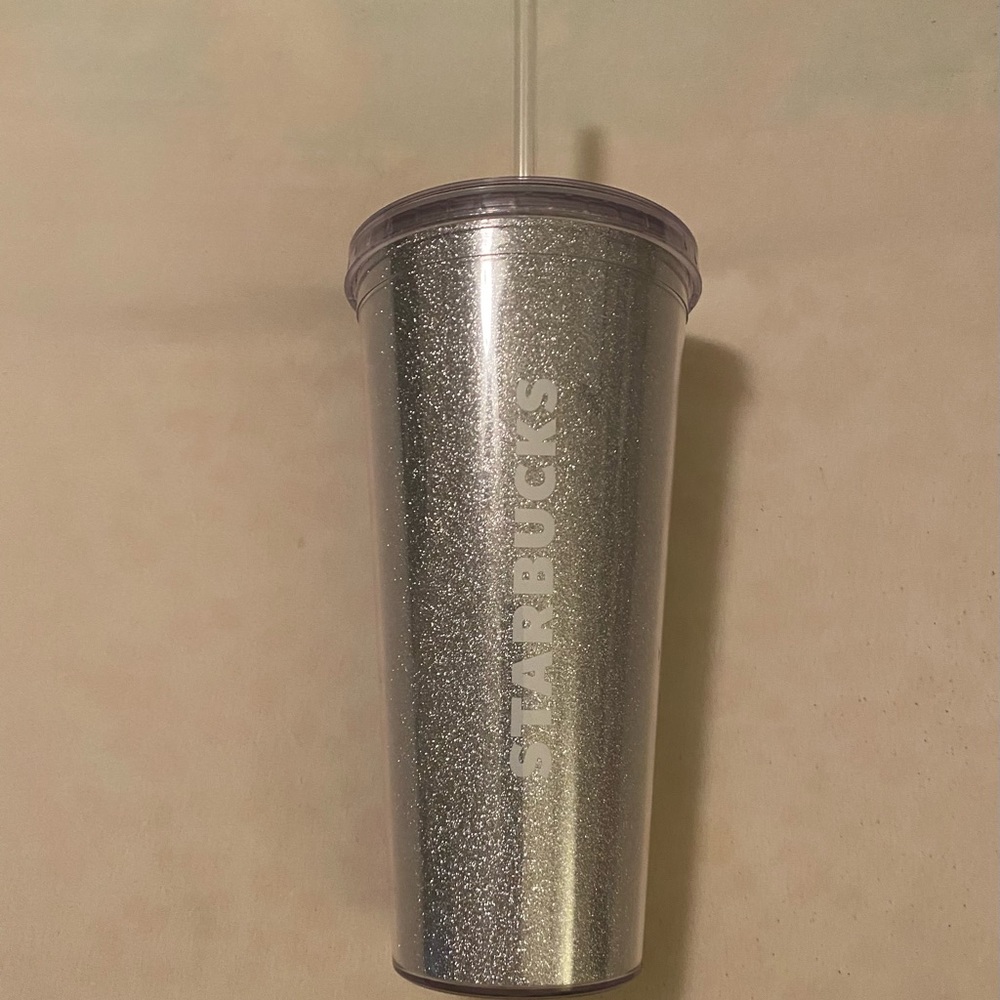 Starbucks silver sparkle 20 oz. 
tumbler from 2018 new